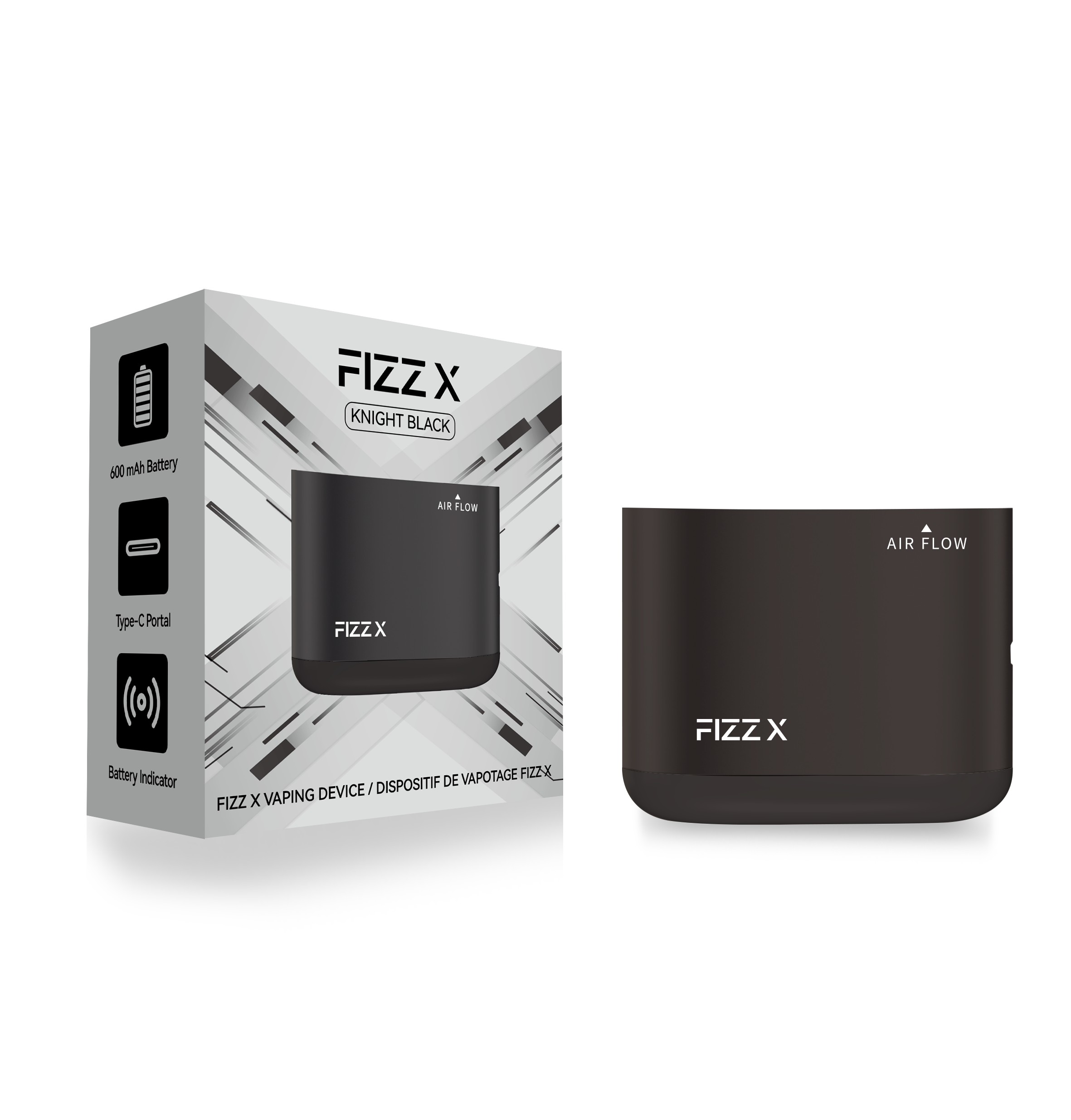 Spin Fizz X Battery Device