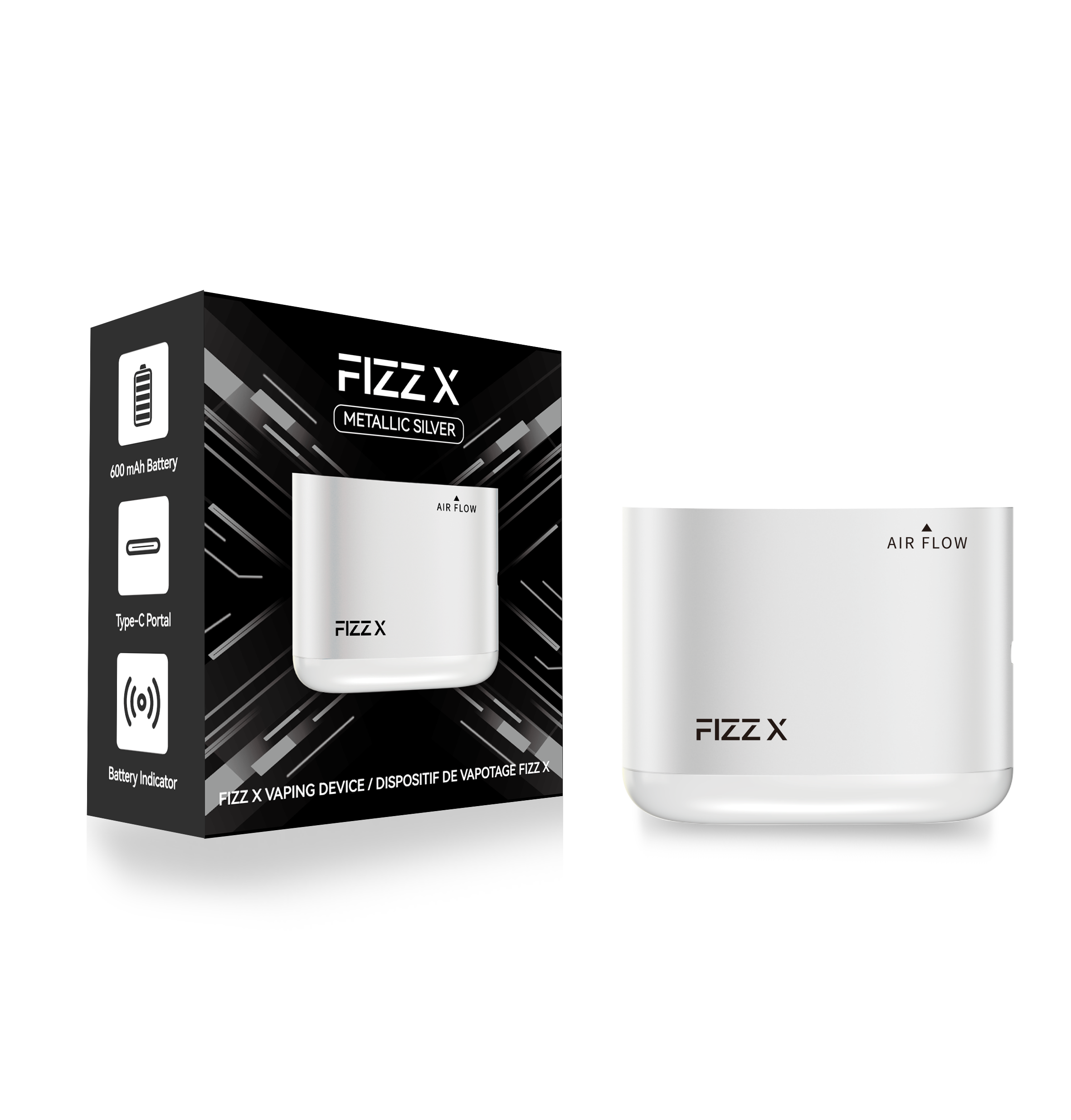 Spin Fizz X Battery Device