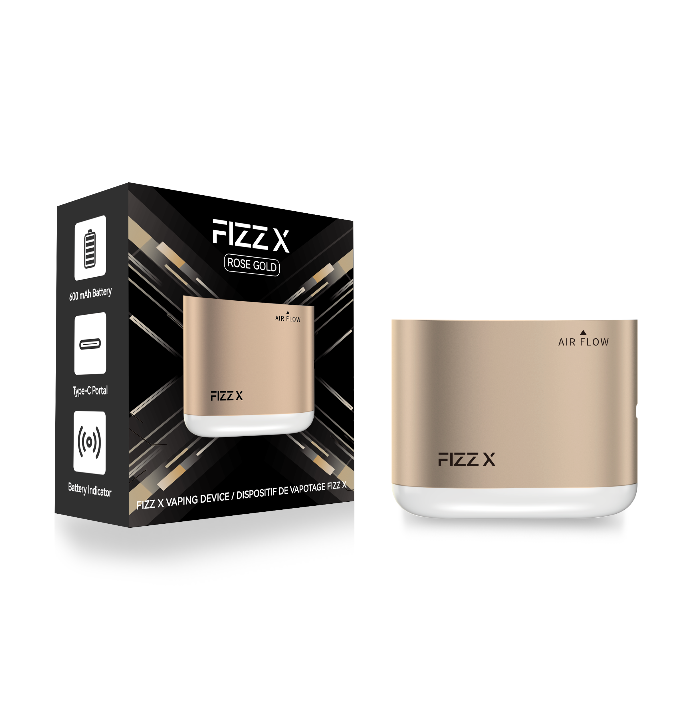 Spin Fizz X Battery Device