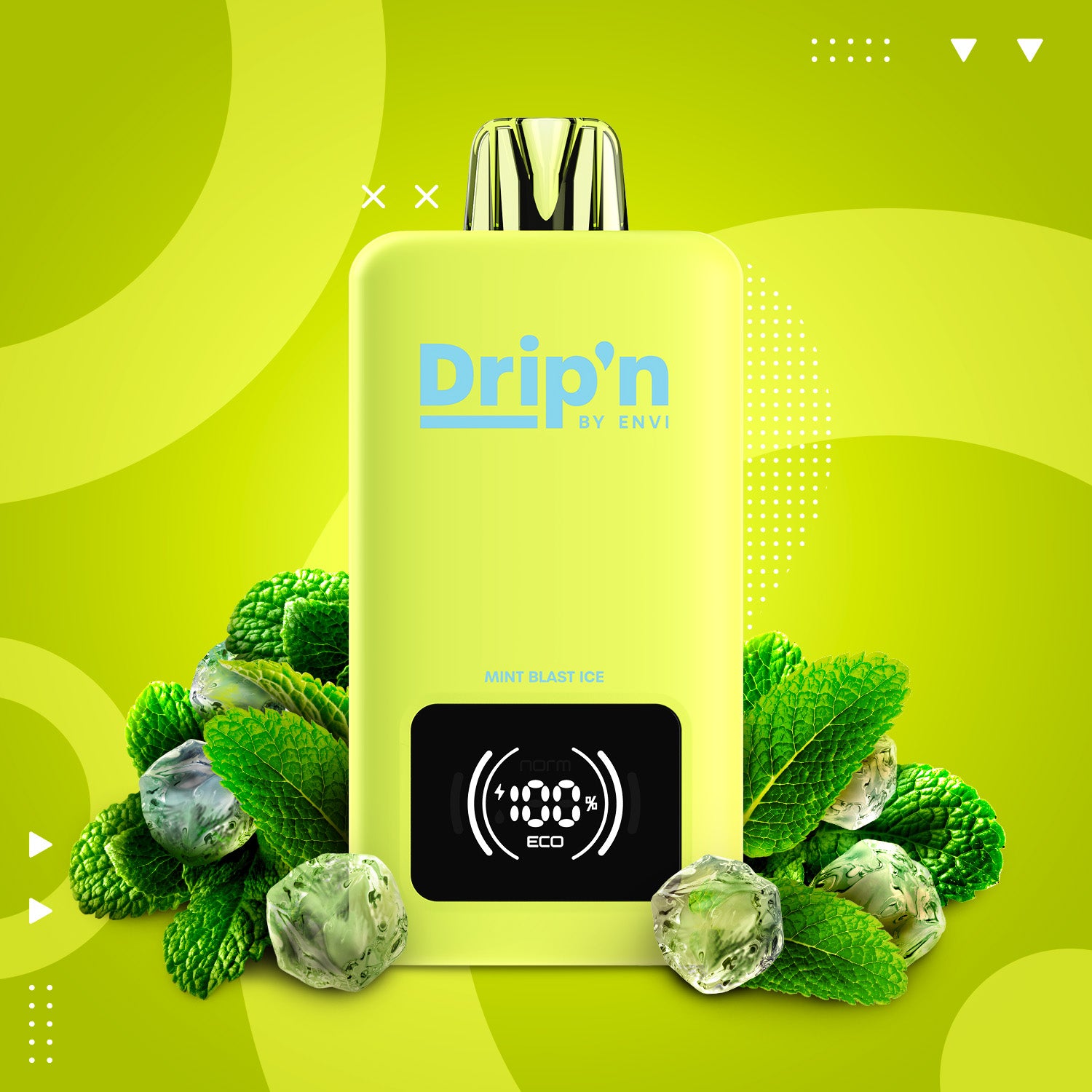 Drip'n by Envi 70K 26ML Disposable - Mint Blast Ice