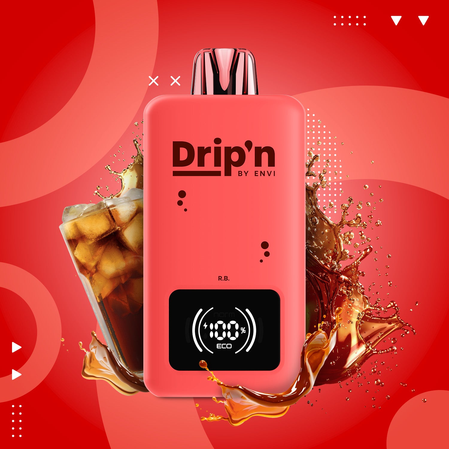 Drip'n by Envi 70K 26ML Disposable - R.B.