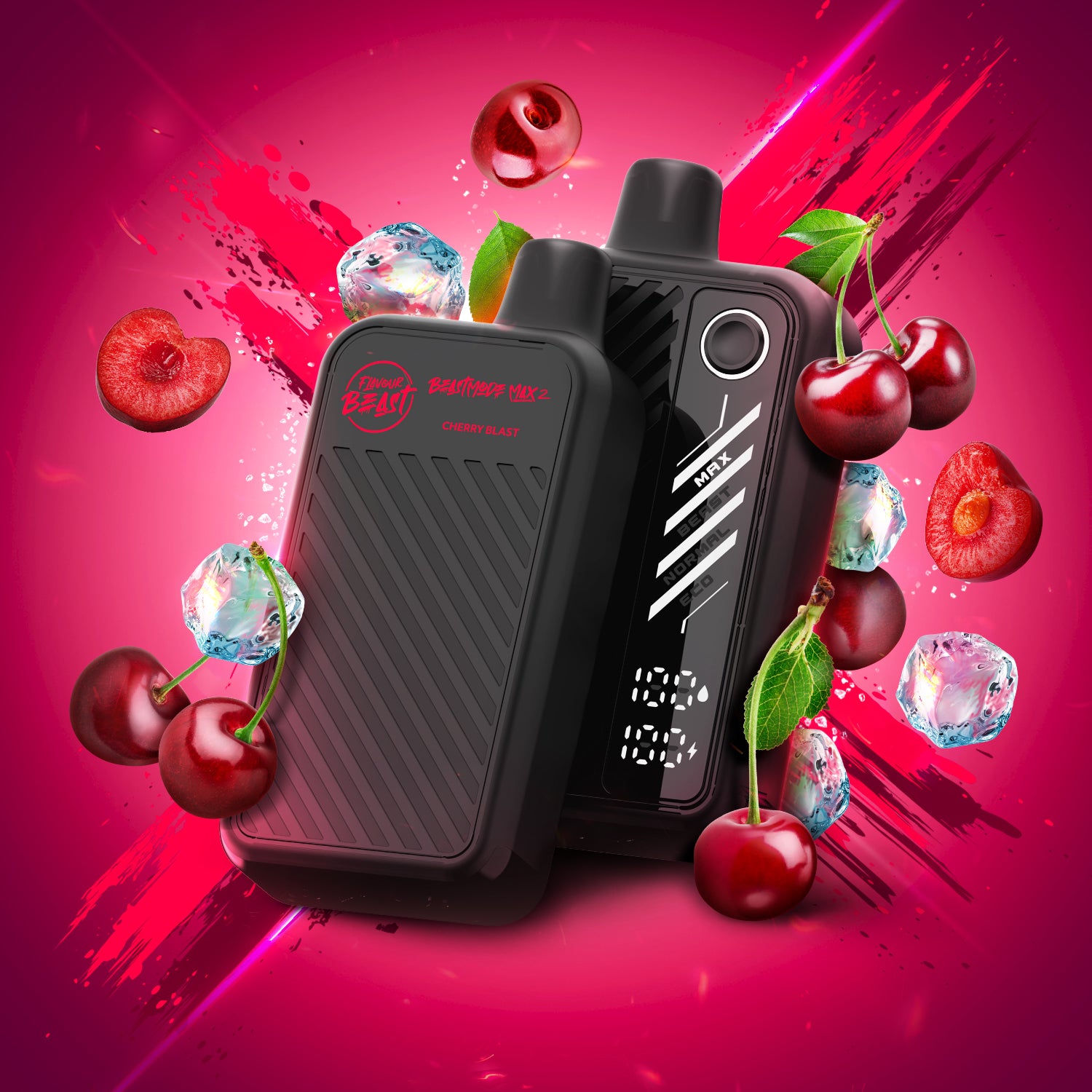 Flavour Beast - Beast Mode Max 2 (50K) Disposable: Cherry Blast