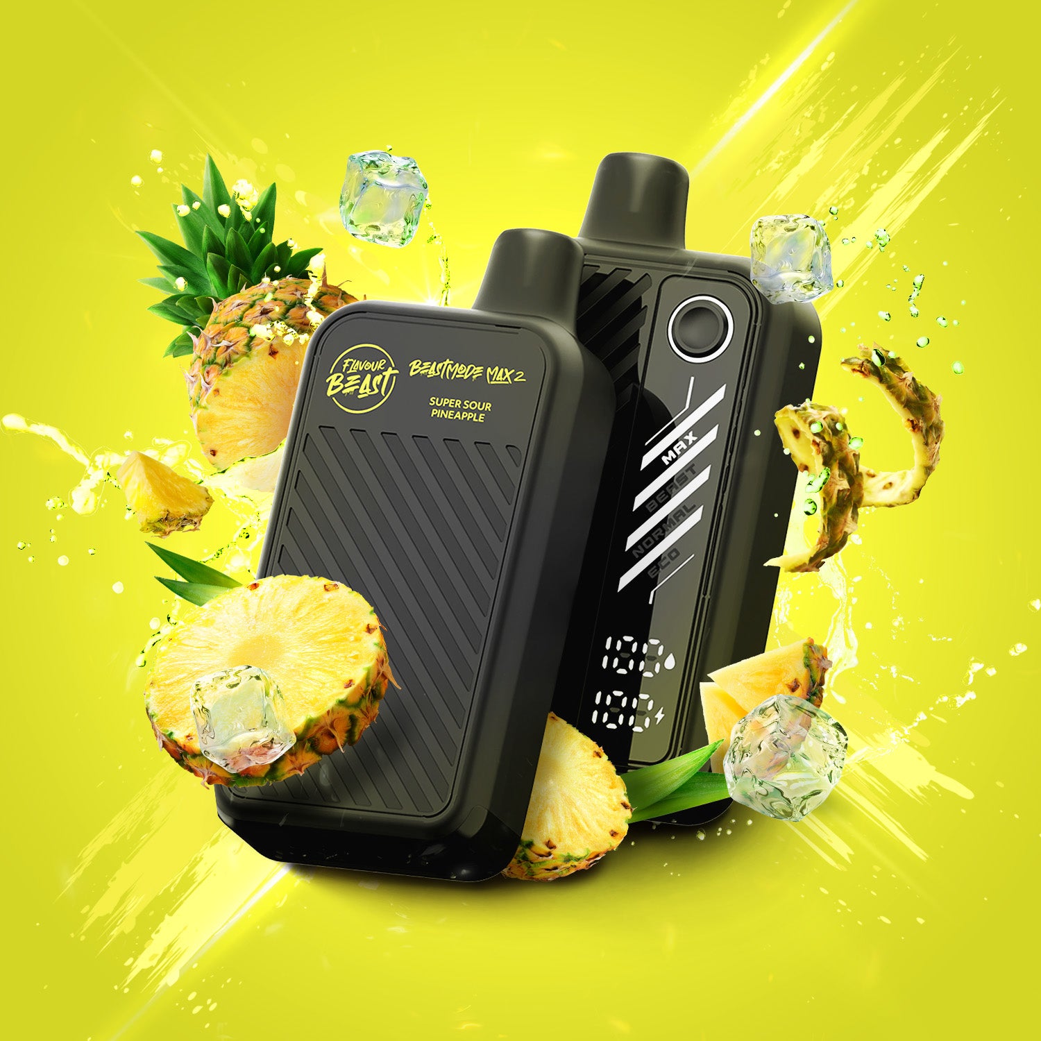 Flavour Beast Beast Mode Max 2 (50K) Disposable: Super Sour Pineapple