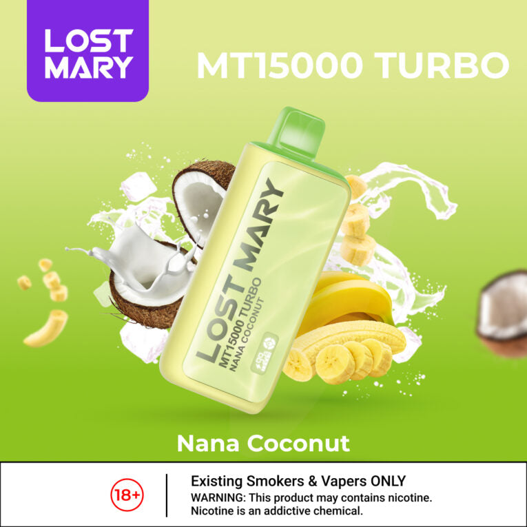 Vape jetable LOST MARY MT15K (15 000) TURBO - Citrus Sunrise