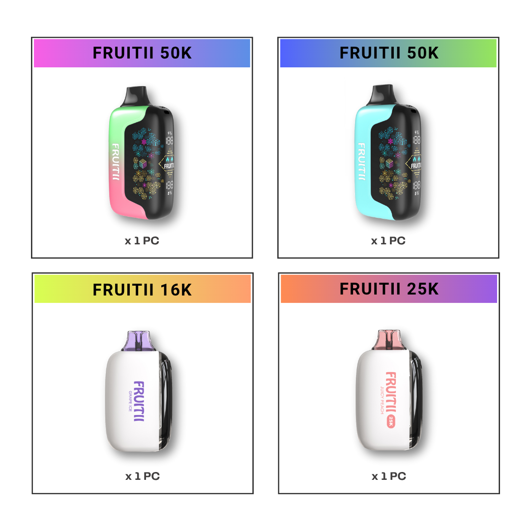 Fruitii All-in-Disposables Gift Set (4pcs)