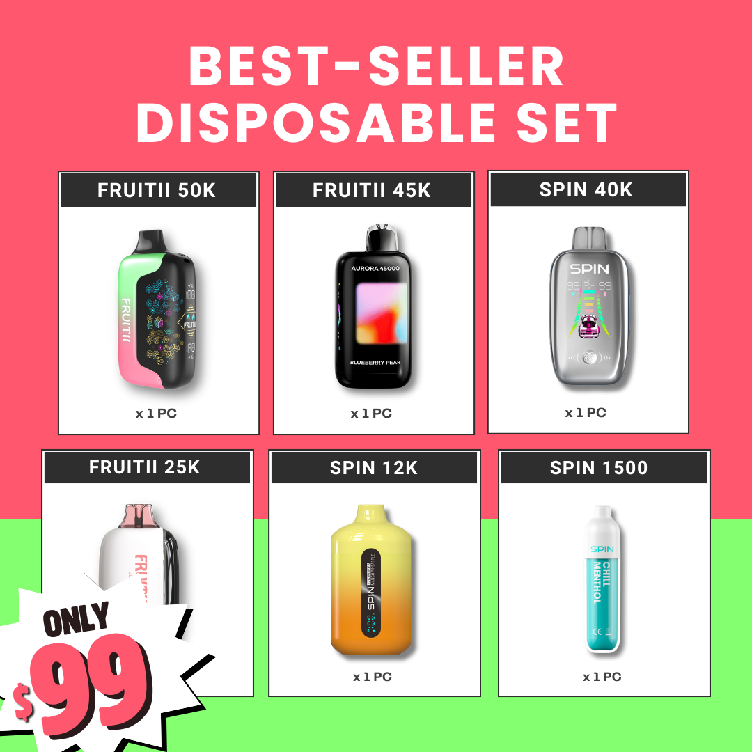 Best Sellers Disposables Gift Set (6pcs)