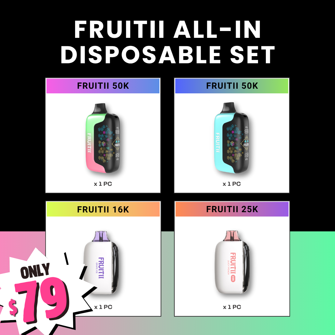 Fruitii All-in-Disposables Gift Set (4pcs)