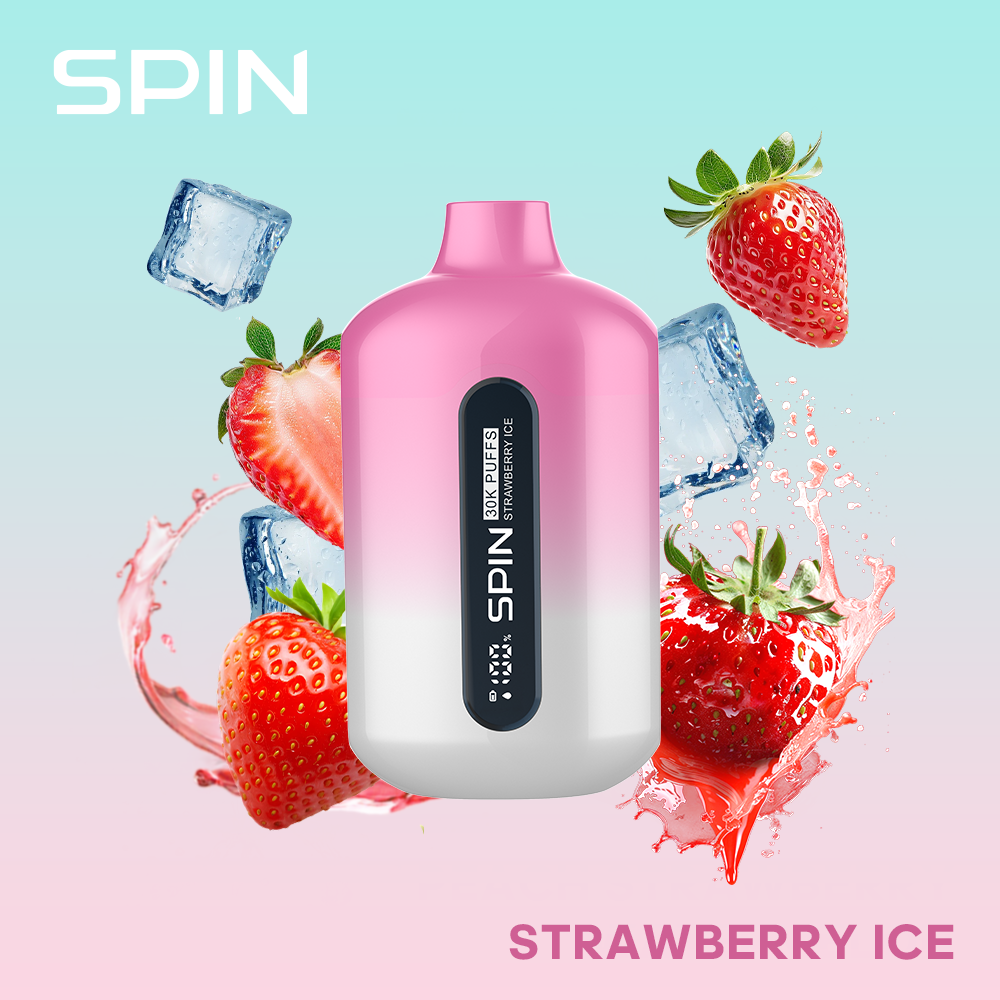 Spin 30K (30000) Disposable Vape - Strawberry Ice