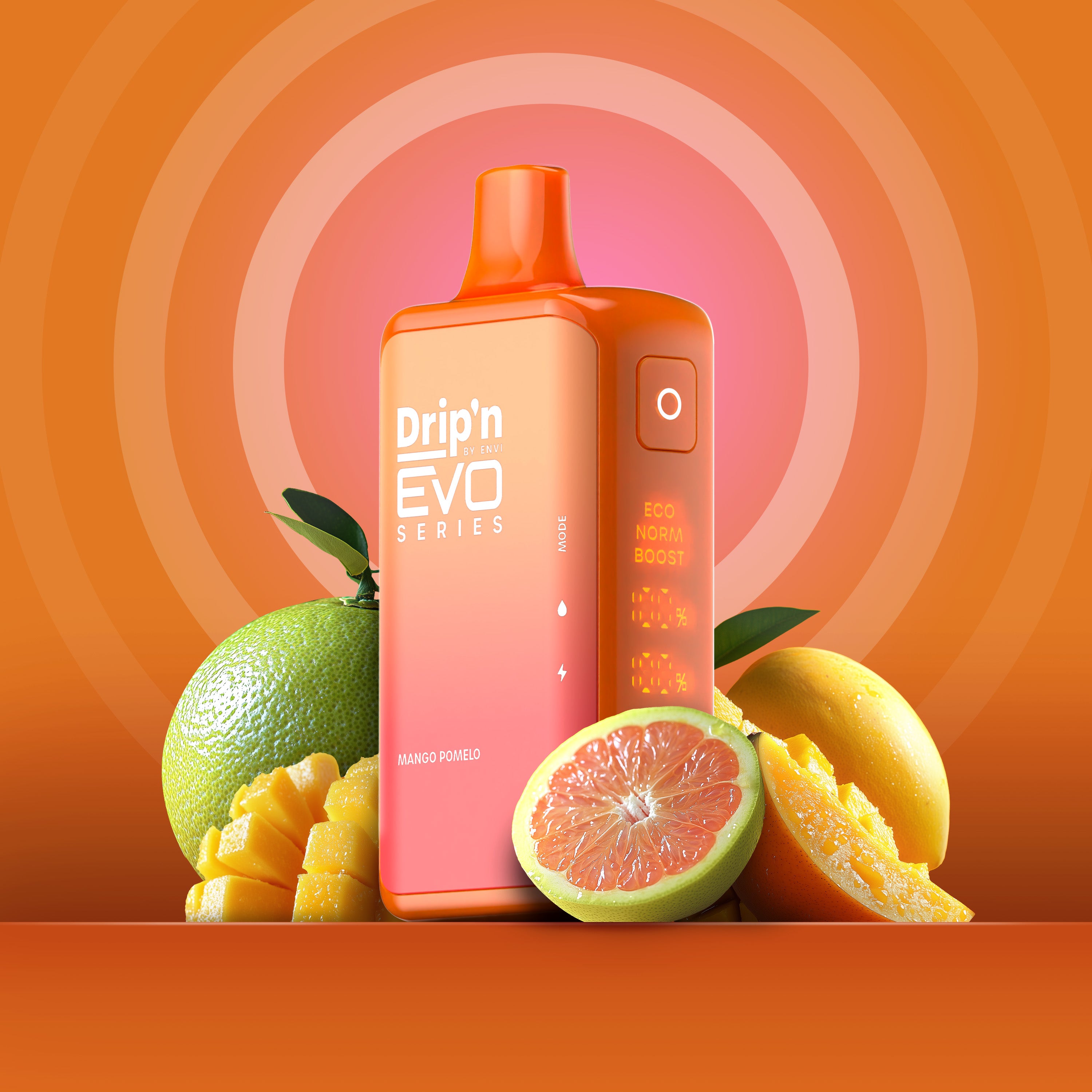 Drip'n By Envi Evo Series 28k (28000) Disposable Mango Pomelo