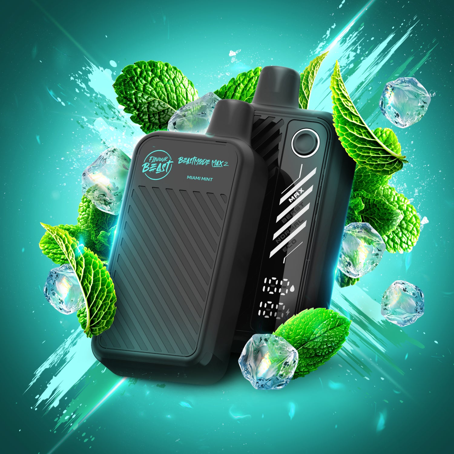 Flavour Beast - Beast Mode Max 2 (50K) Disposable: Miami Mint