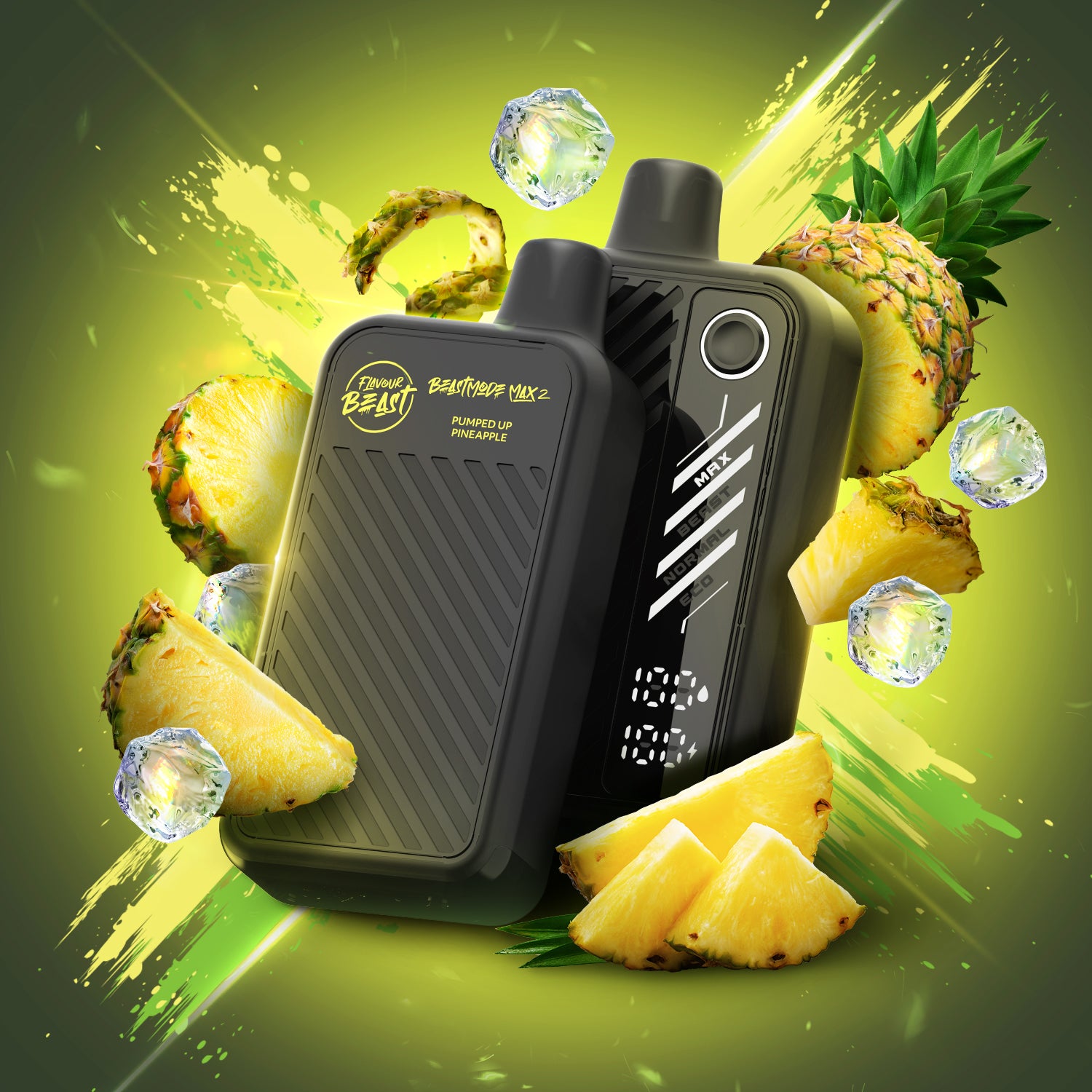 Flavour Beast Beast Mode Max 2 (50k) Disposable: Pumped Up Pineapple