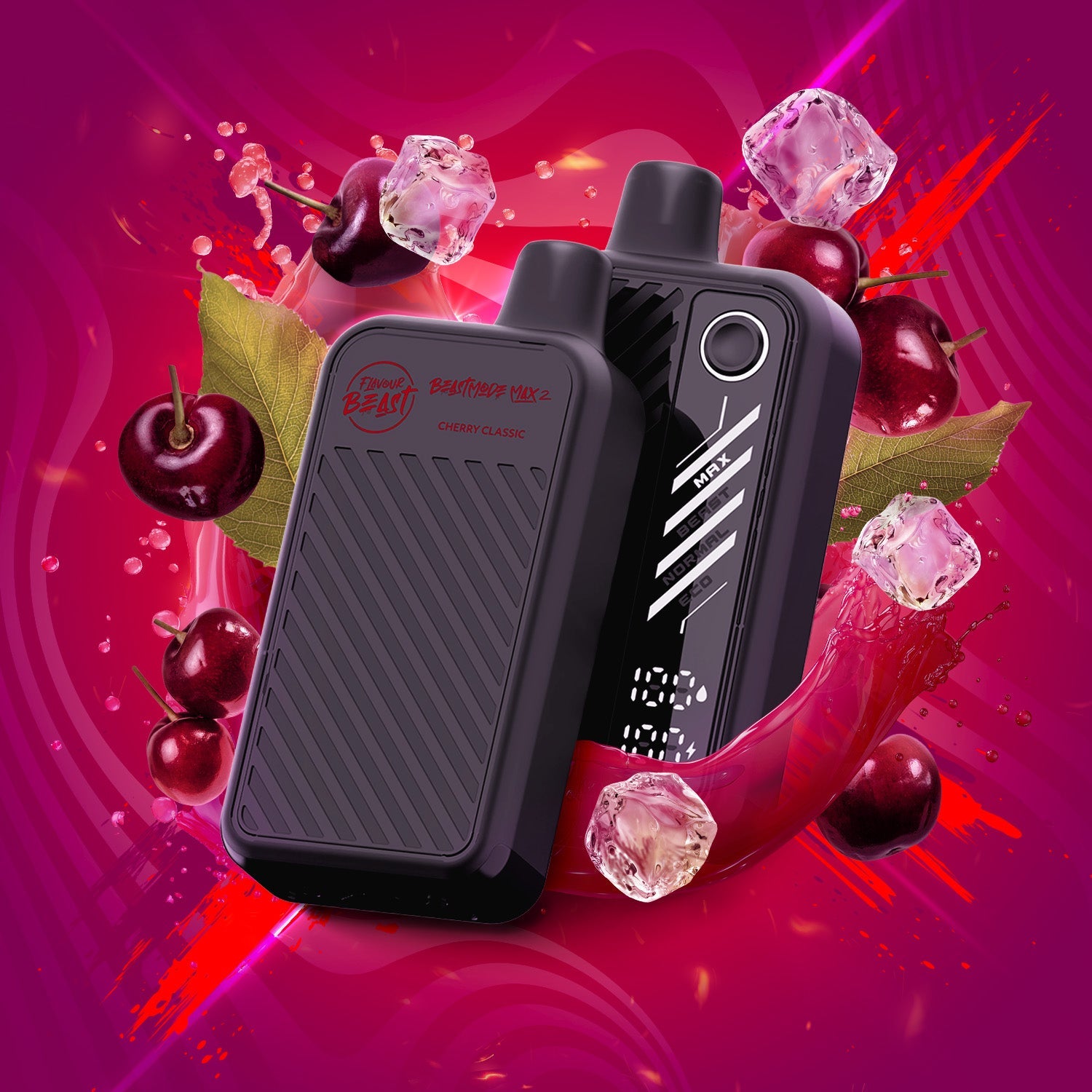 Flavour Beast Beast Mode Max 2 (50K) Disposable: Cherry Classic