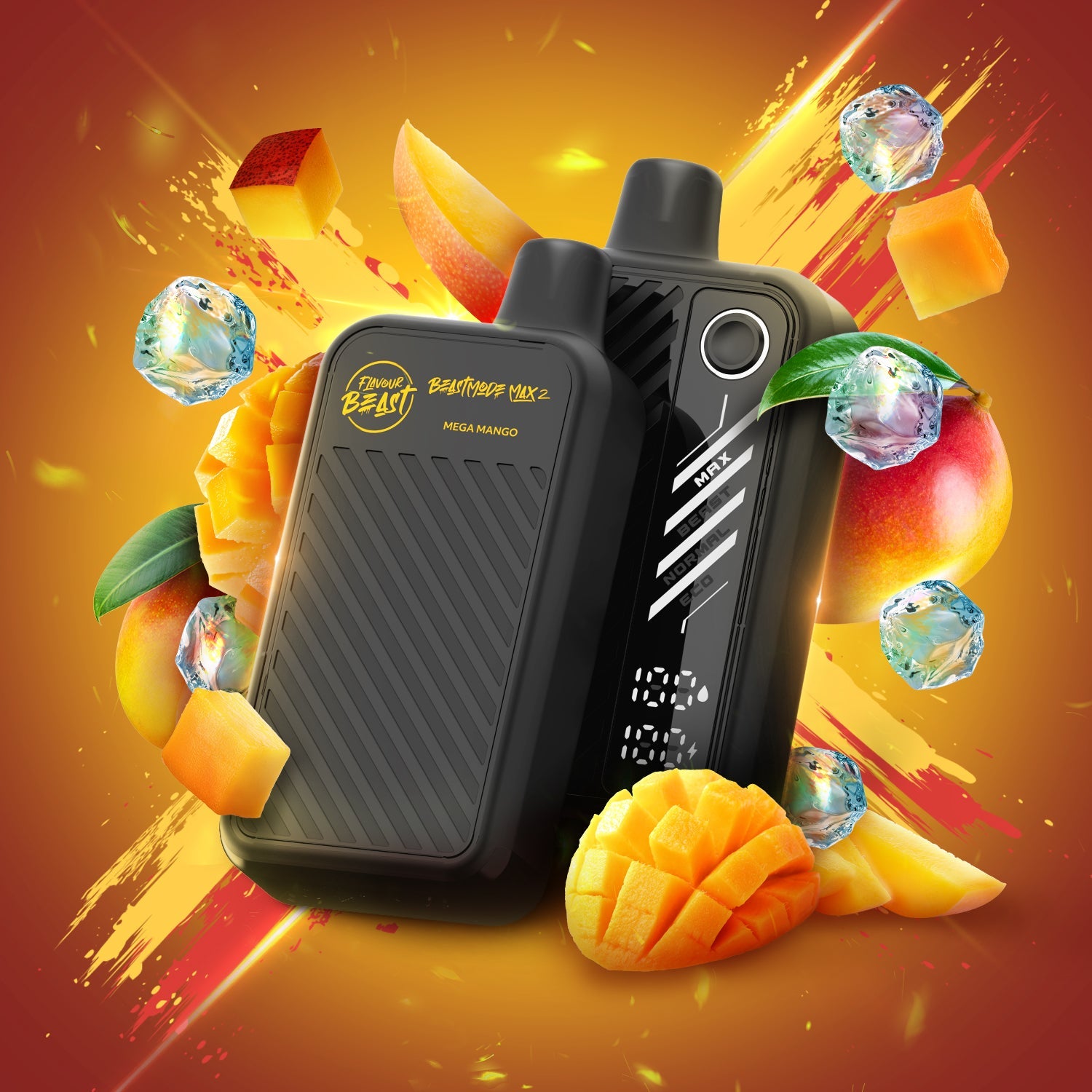 Flavour Beast Beast Mode Max 2 (50K) Disposable: Mega Mango