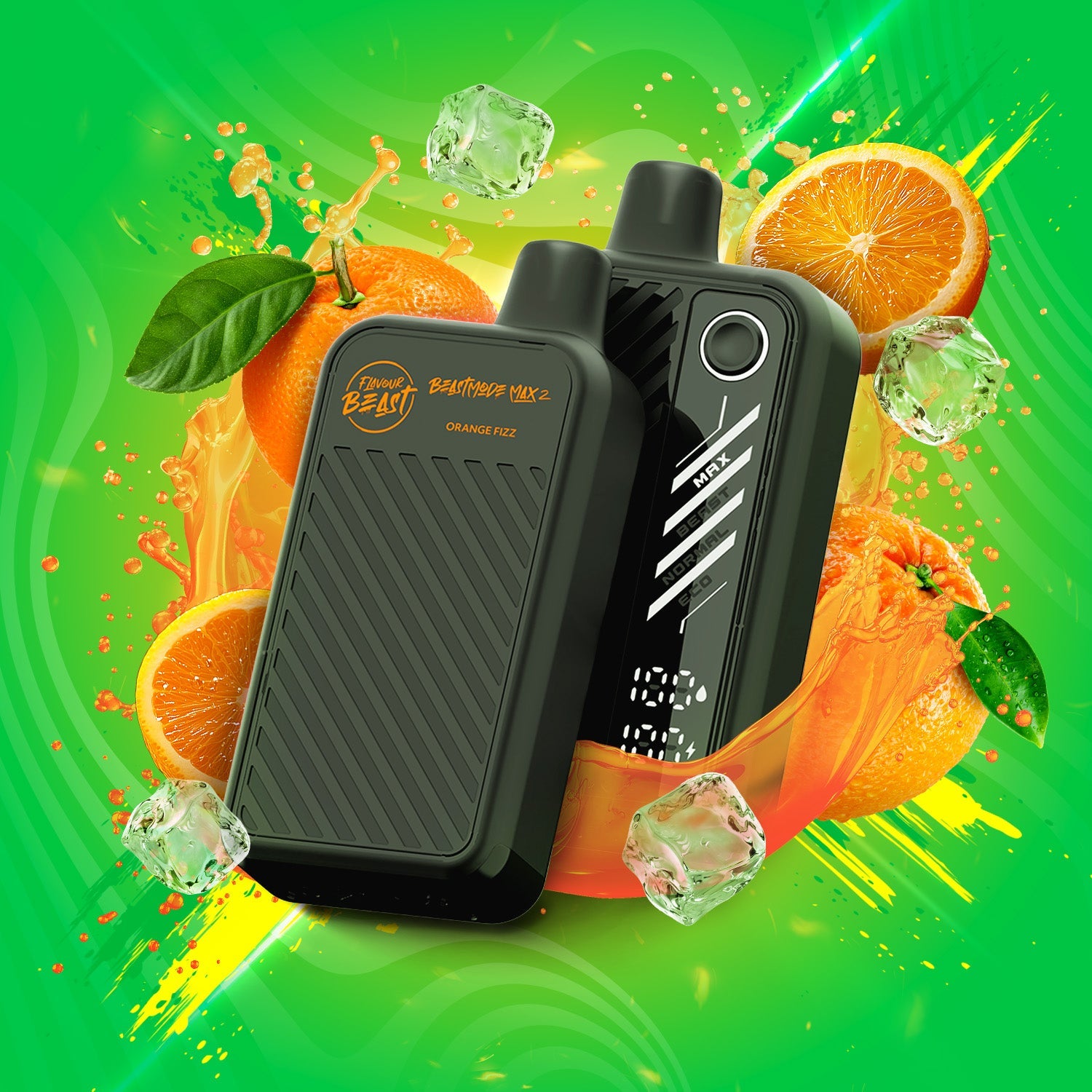Flavour Beast Beast Mode Max 2 (50K) Disposable: Orange Fizz