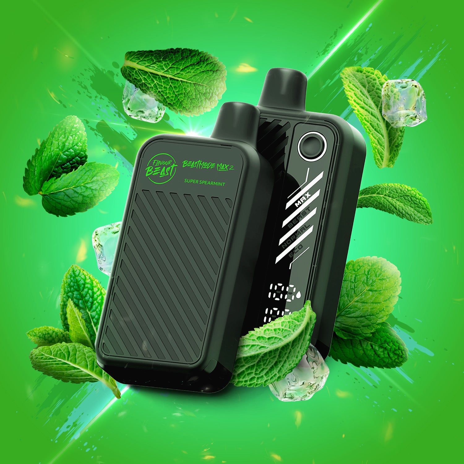 Flavour Beast Beast Mode Max 2 (50K) Disposable: Super Spearmint