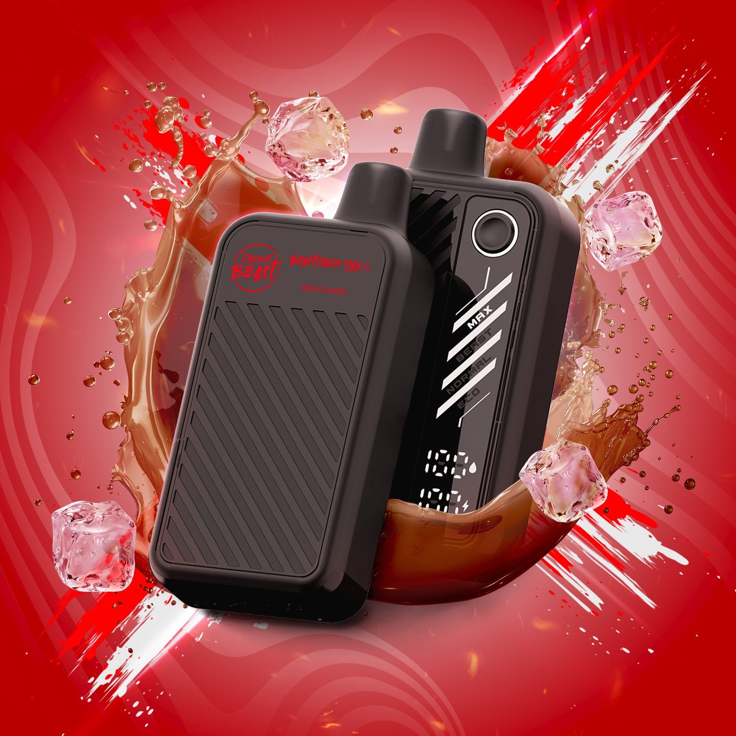 Flavour Beast Beast Mode Max 2 (50K) Disposable: Red Classic