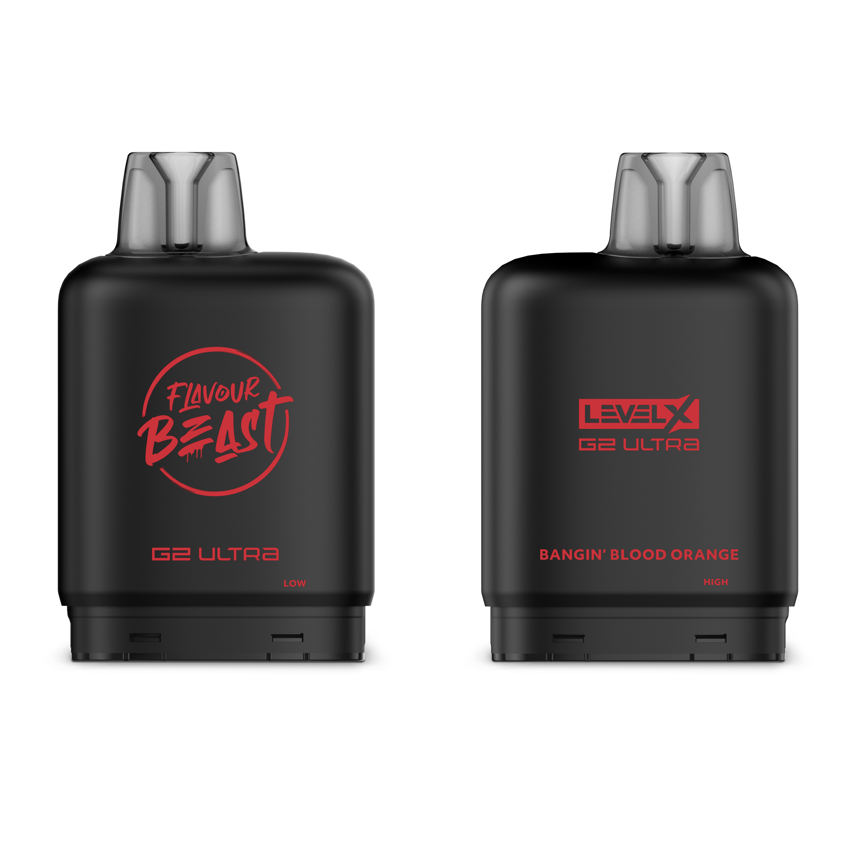Flavour Beast Level X G2 Ultra Pods Bangin' Blood Orange