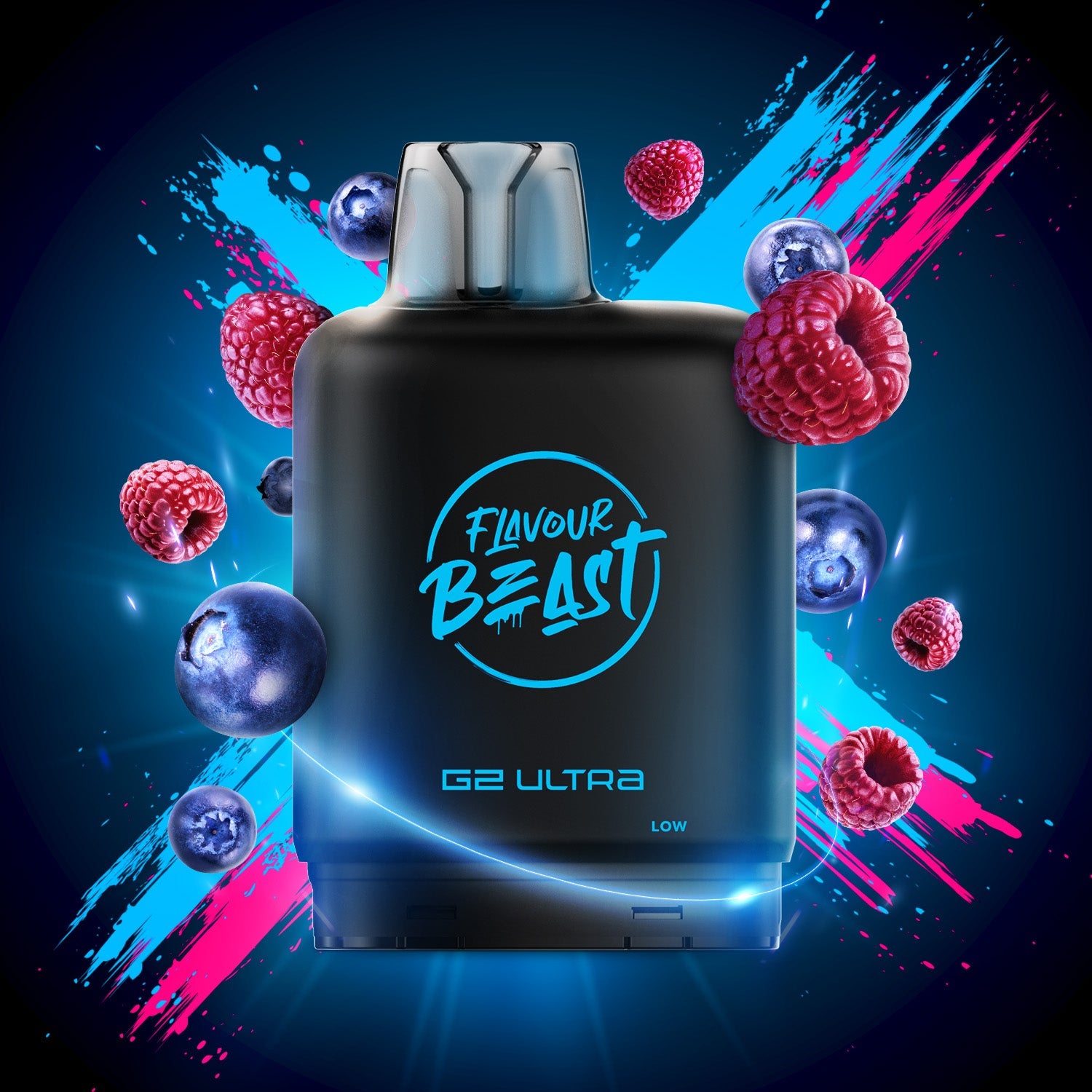 Flavour Beast Level X G2 Ultra Pods Bomb Blue Razz