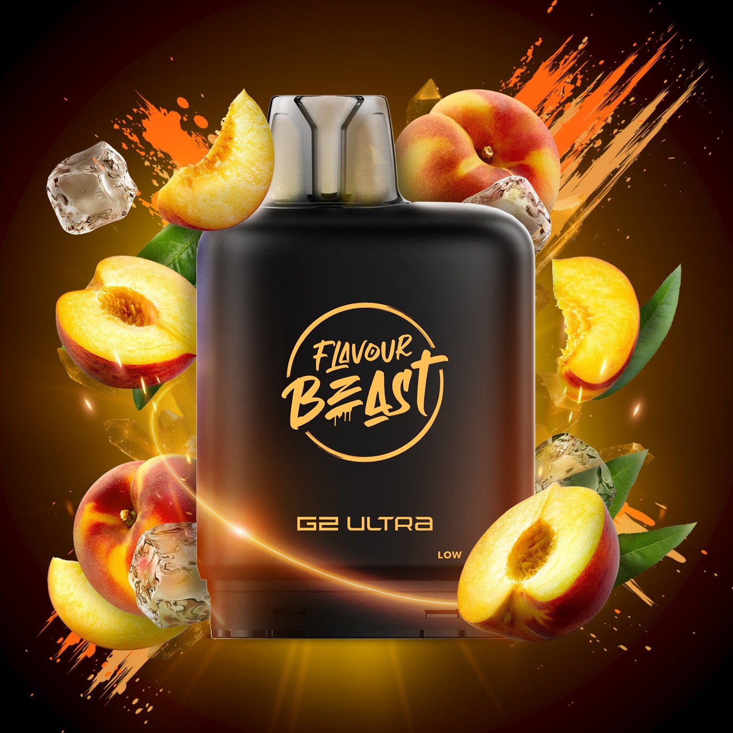 Flavour Beast Level X G2 Ultra Pods Frizzy Peach