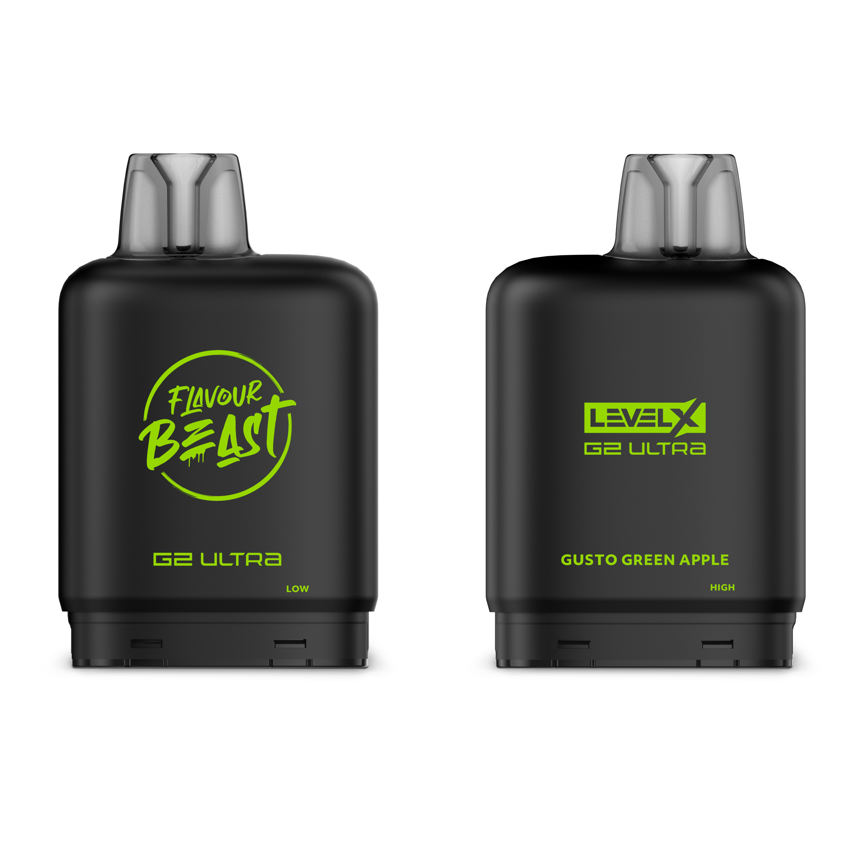 Flavour Beast Level X G2 Ultra Pods Gusto Green Apple