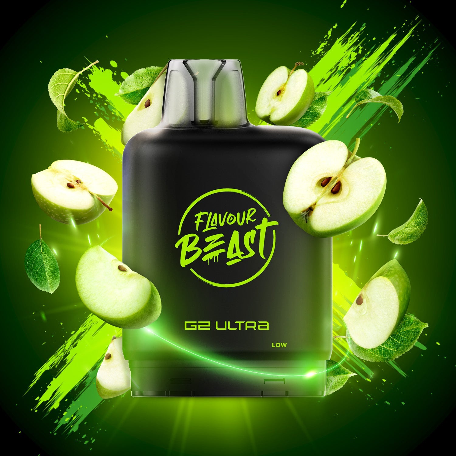 Flavour Beast Level X G2 Ultra Pods Gusto Green Apple
