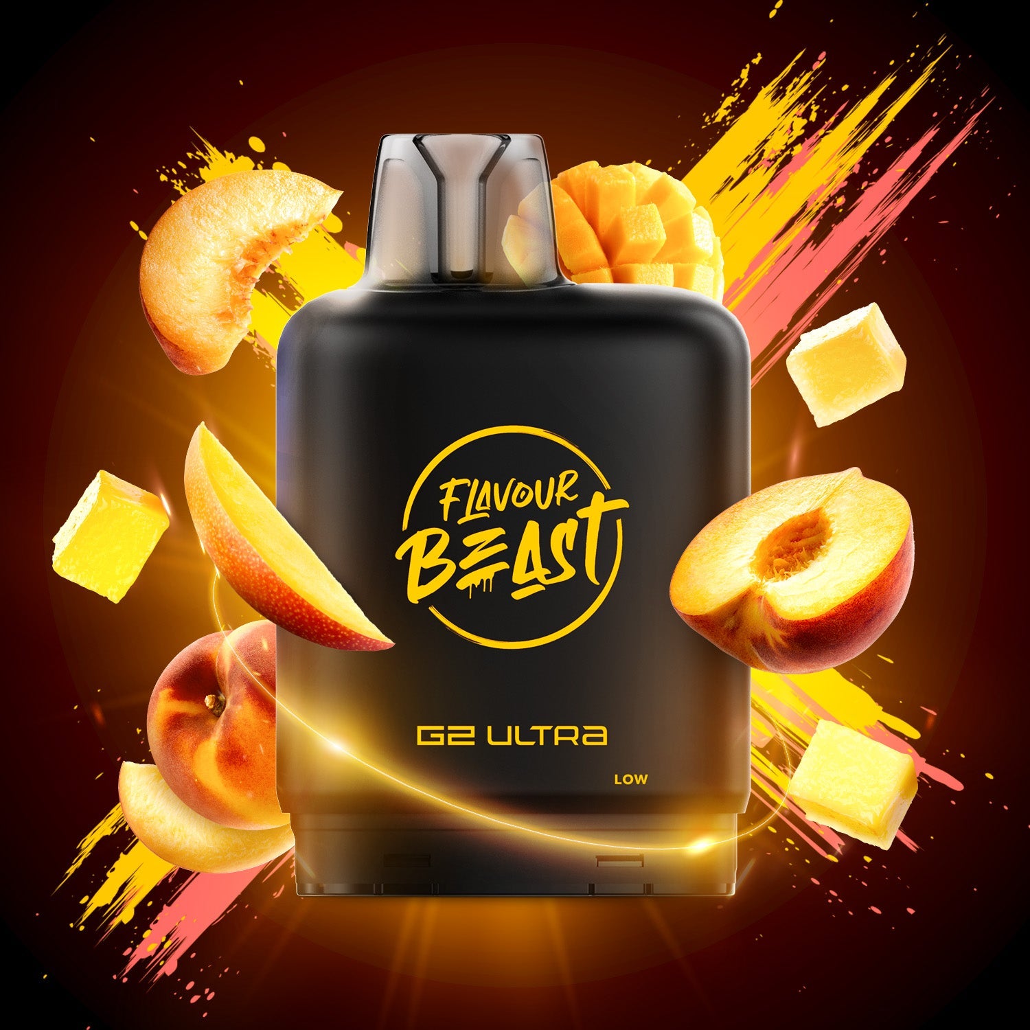 Flavour Beast Level X G2 Ultra Pods Mad Mango Peach