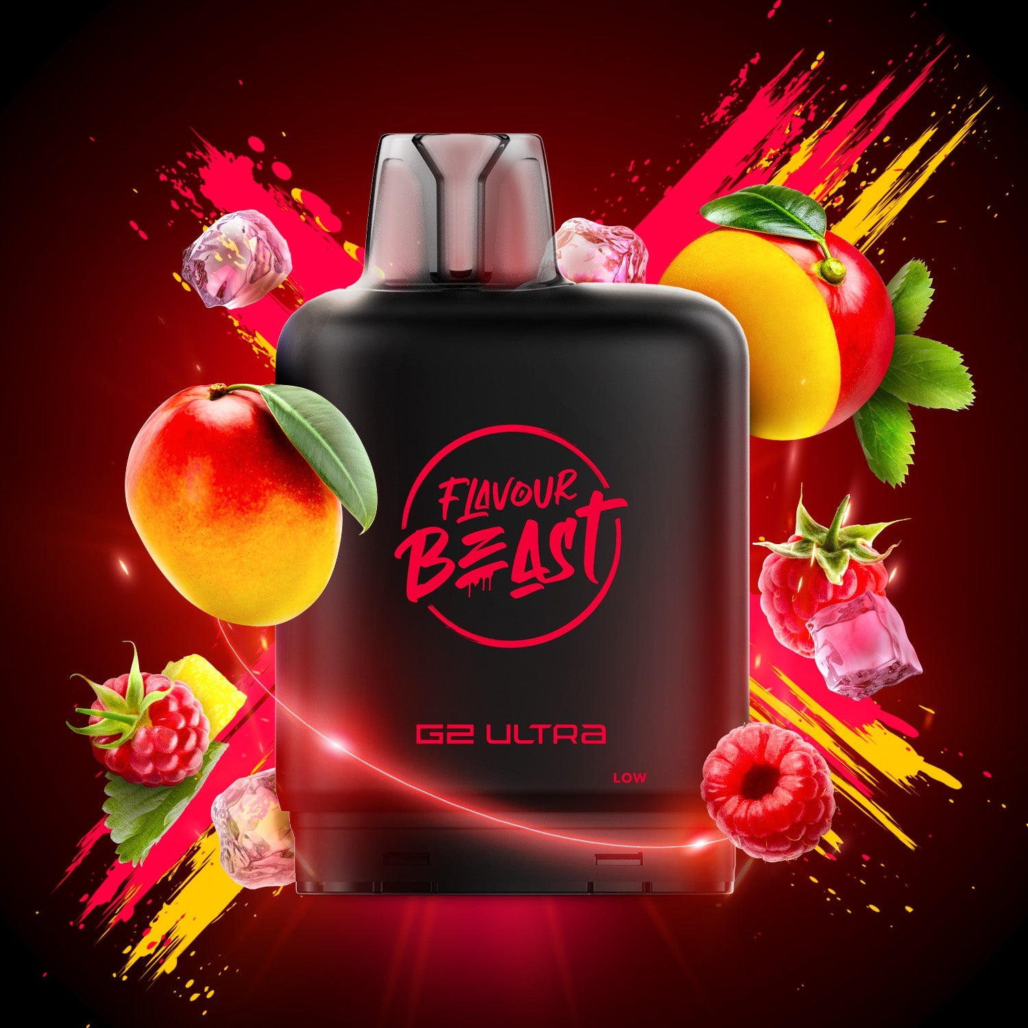 Flavour Beast Level X G2 Ultra Pods Ragin' Razz Mango