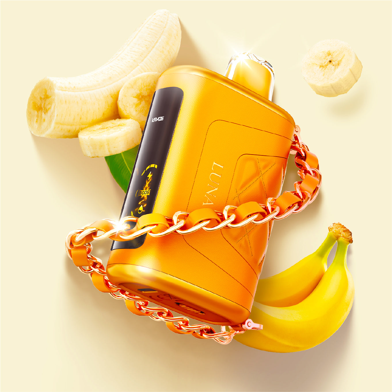 Kraze Luna 42K Disposable Vape Banana Bake