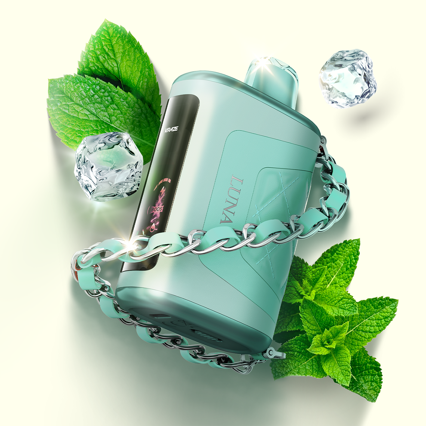 Kraze Luna 42K Disposable Vape Fab Fresh Mint Ice
