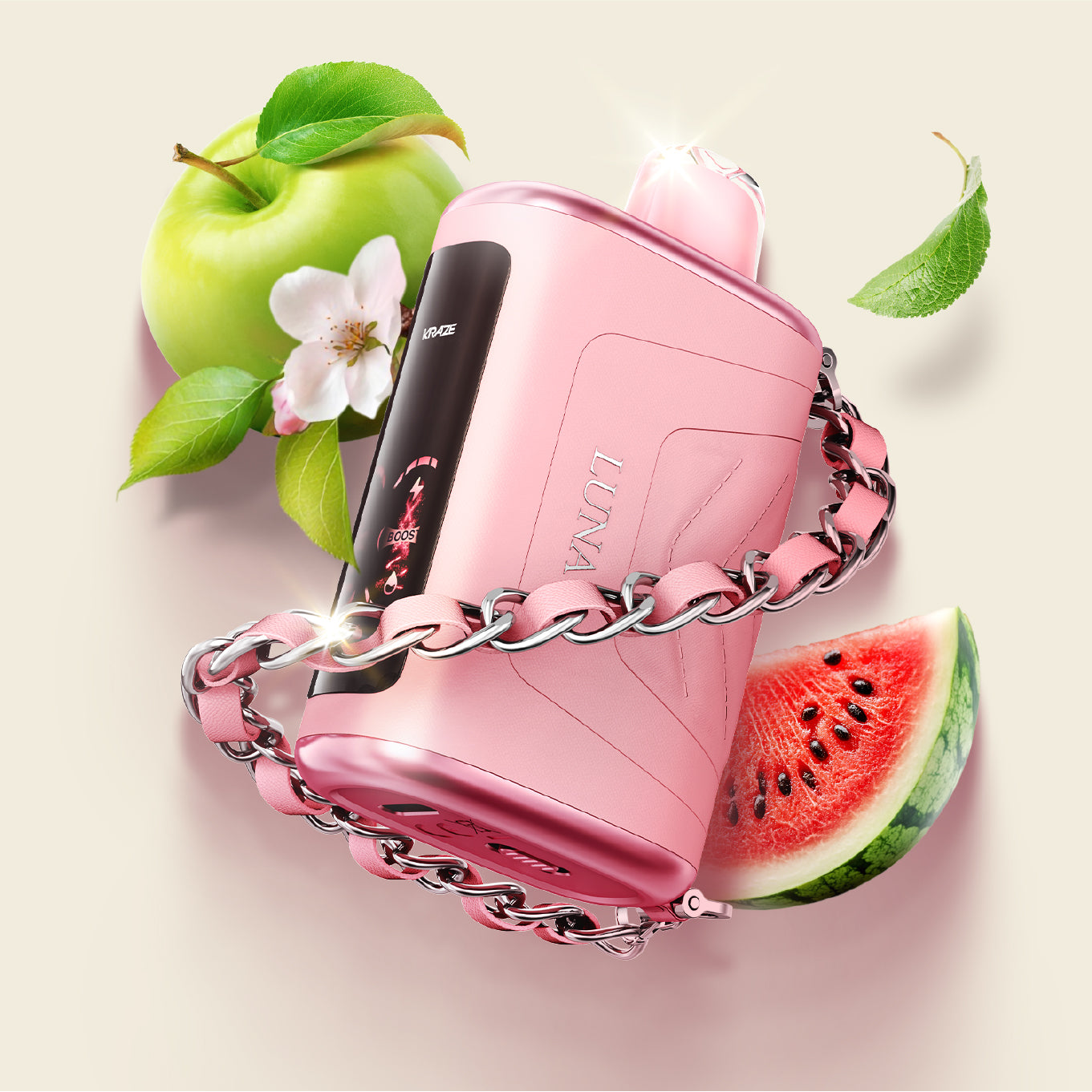 Kraze Luna 42K Disposable Vape Lush Watermelon Apple