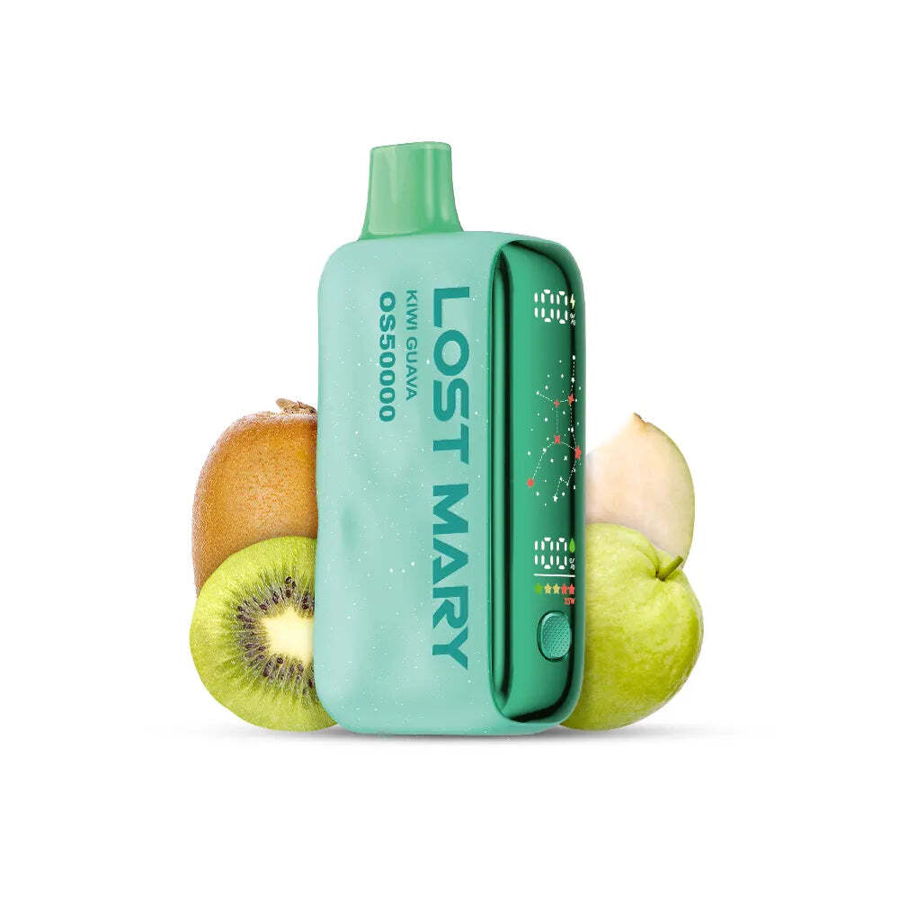 Lost Mary Os50000 50k Puff Disposable Vape Kiwi Guava