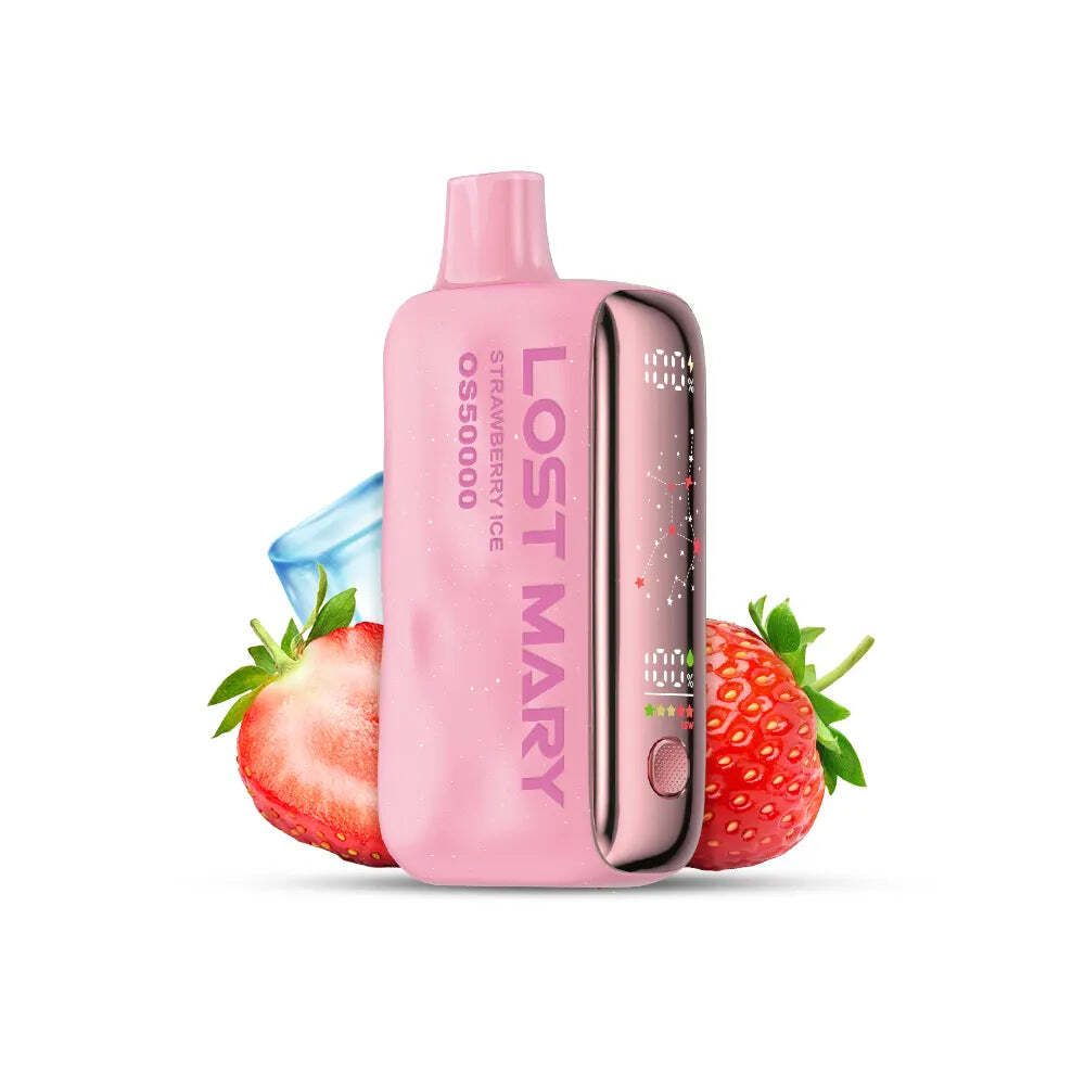 Lost Mary Os50000 50k Puff Disposable Vape Strawberry Ice