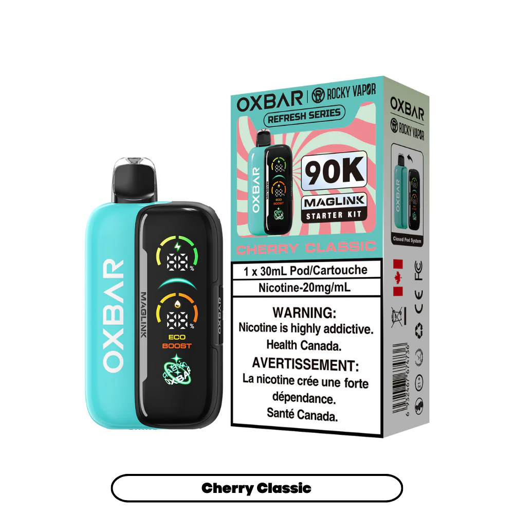 OXBAR Rocky Vapor Maglink 90K Starter Kit Cherry Classic