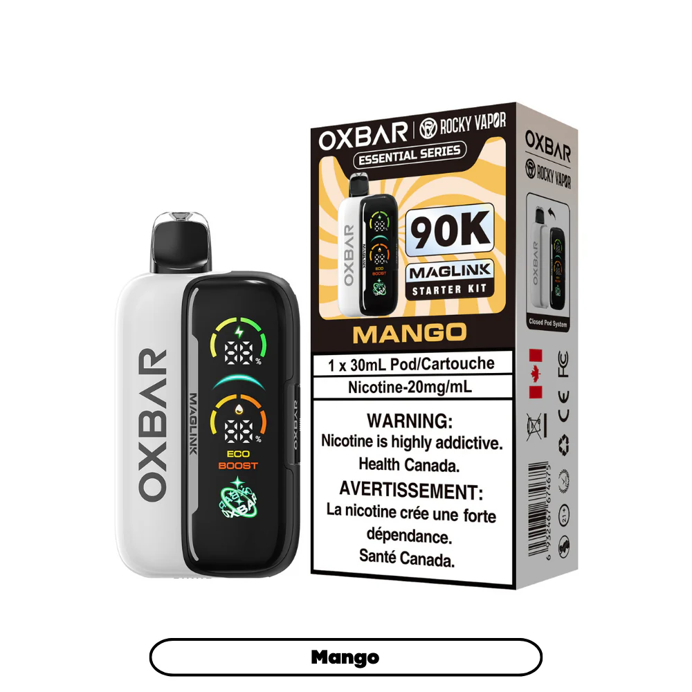 OXBAR Rocky Vapor Maglink 90K Starter Kit Mango