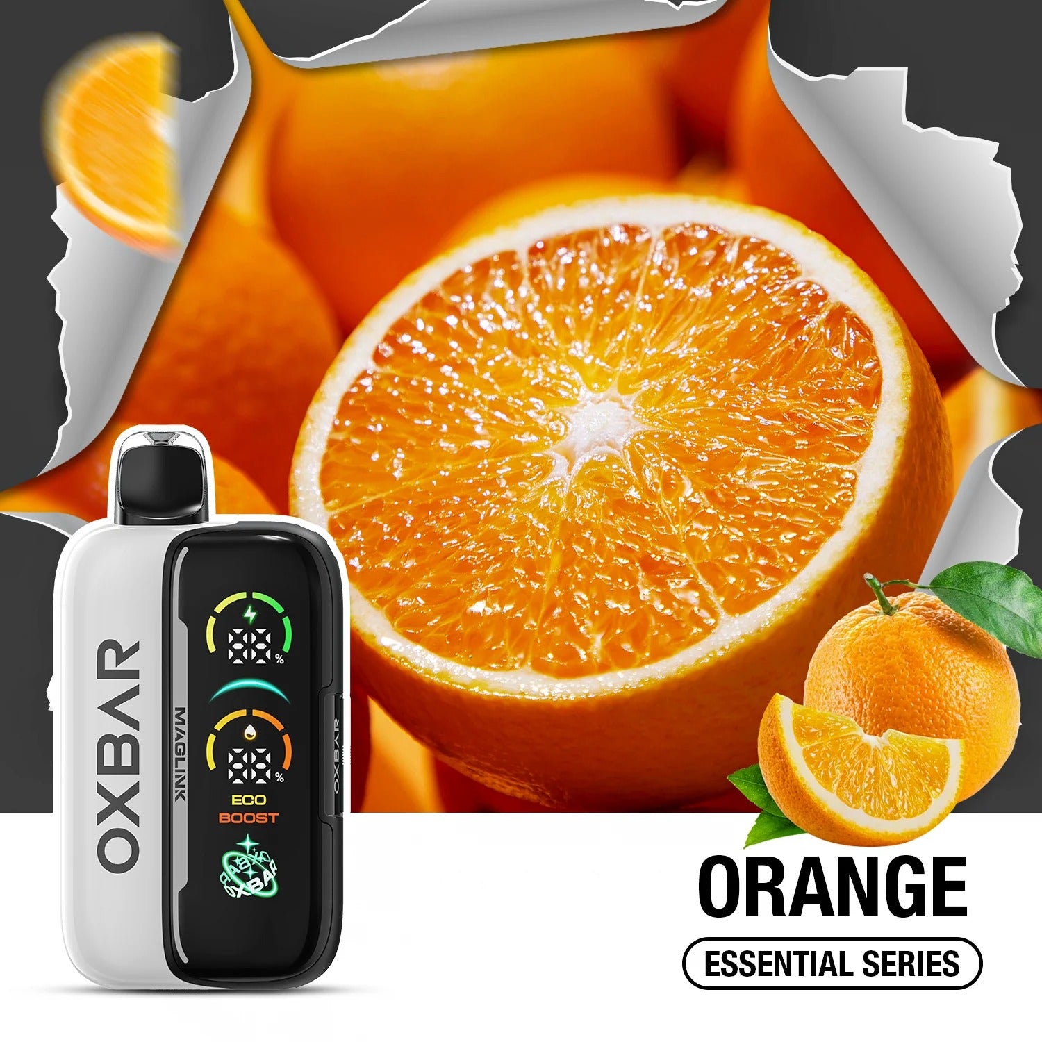OXBAR Rocky Vapor Maglink 90K Starter Kit Orange