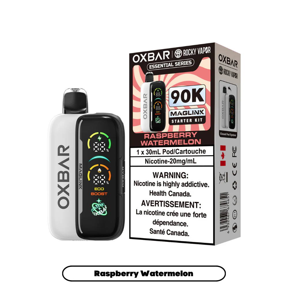 OXBAR Rocky Vapor Maglink 90K Starter Kit Raspberry Watermelon