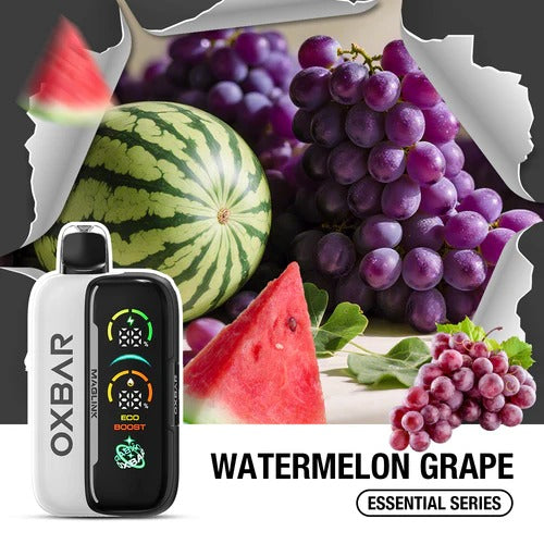 OXBAR Rocky Vapor Maglink 90K Starter Kit Watermelon Grape