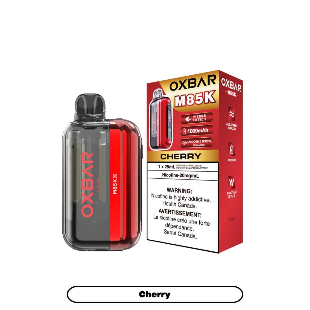 OXBAR M85K Disposable Vape Cherry