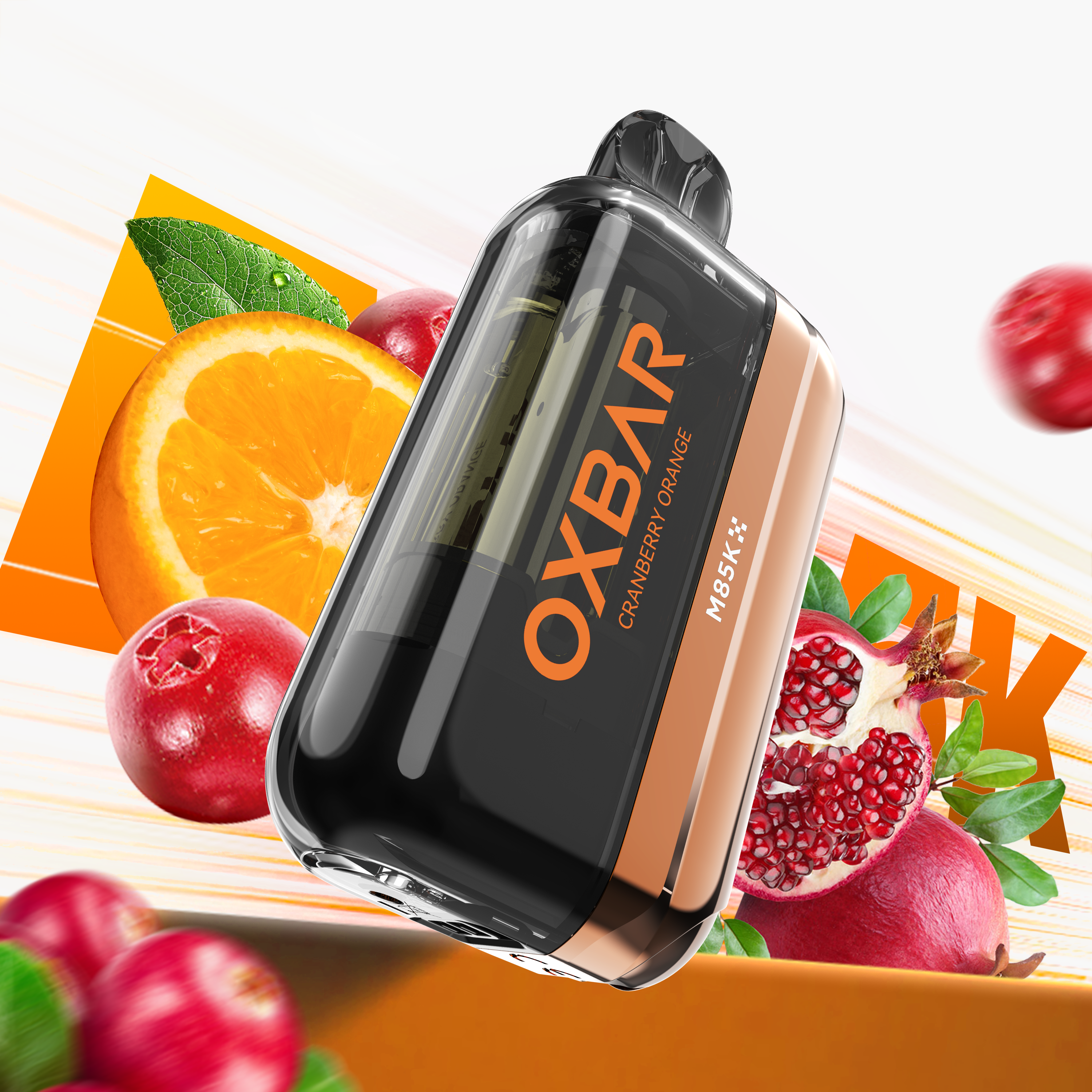 OXBAR M85K Disposable Vape Cranberry Orange