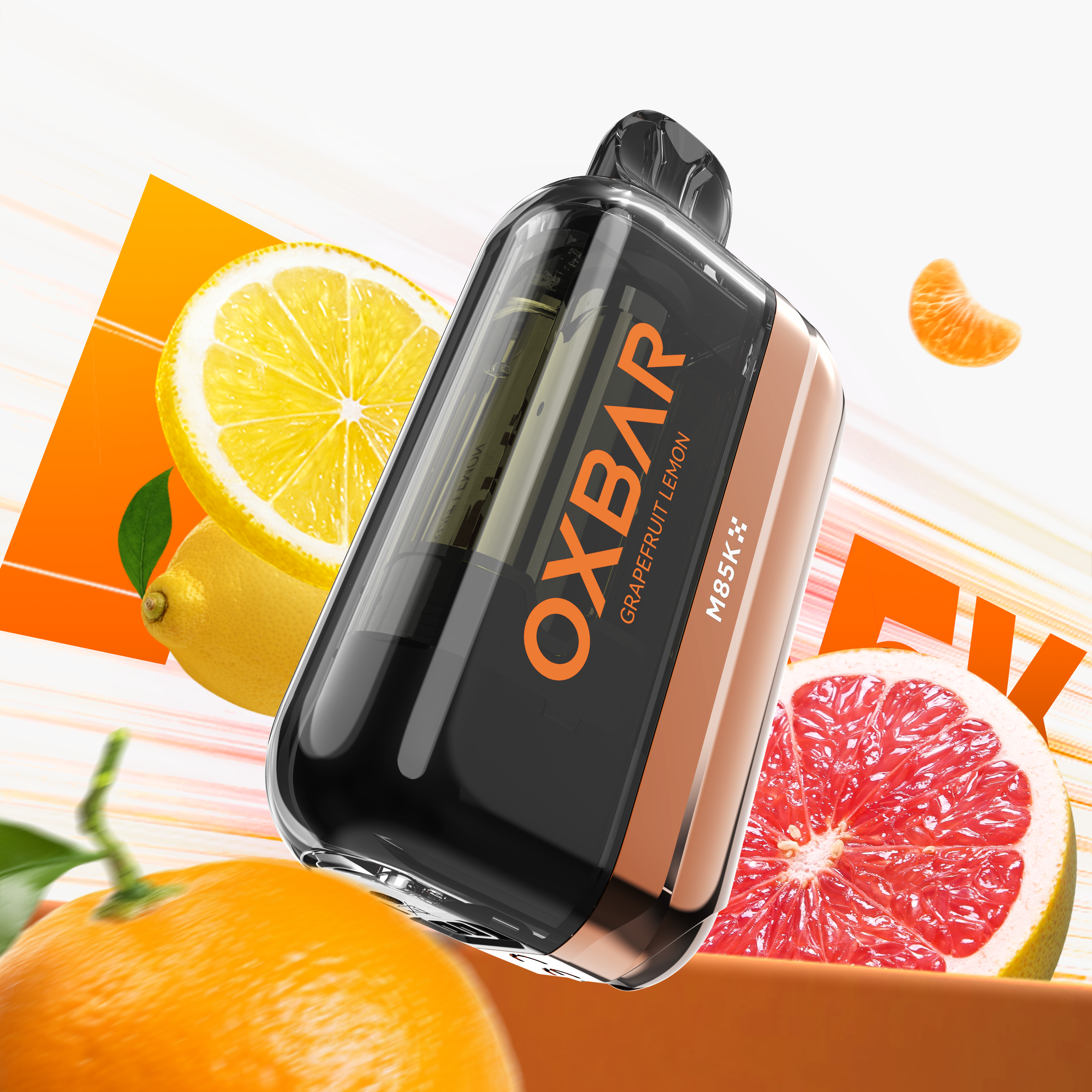 OXBAR M85K Disposable Vape Grapefruit Lemon