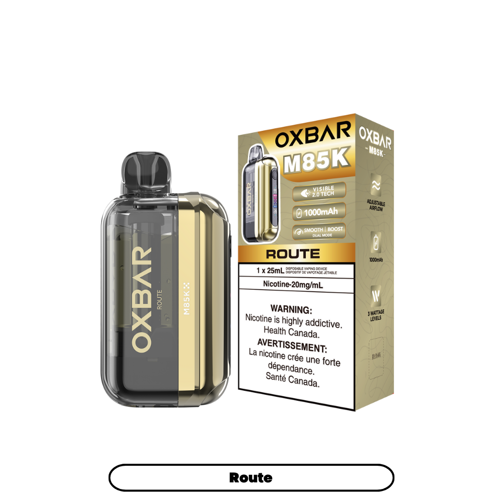 OXBAR M85K Disposable Vape Route