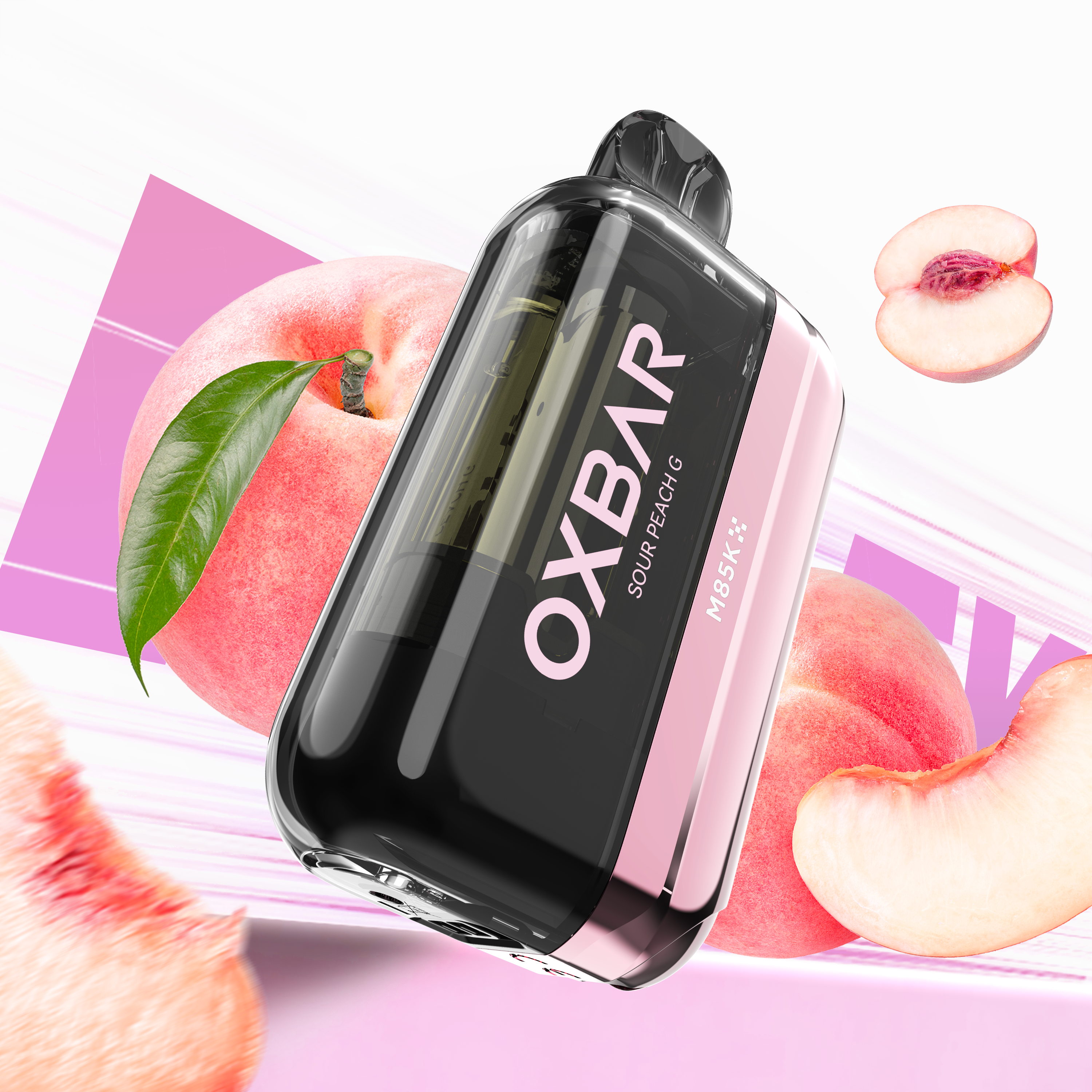 OXBAR M85K Disposable Vape Sour Peach G
