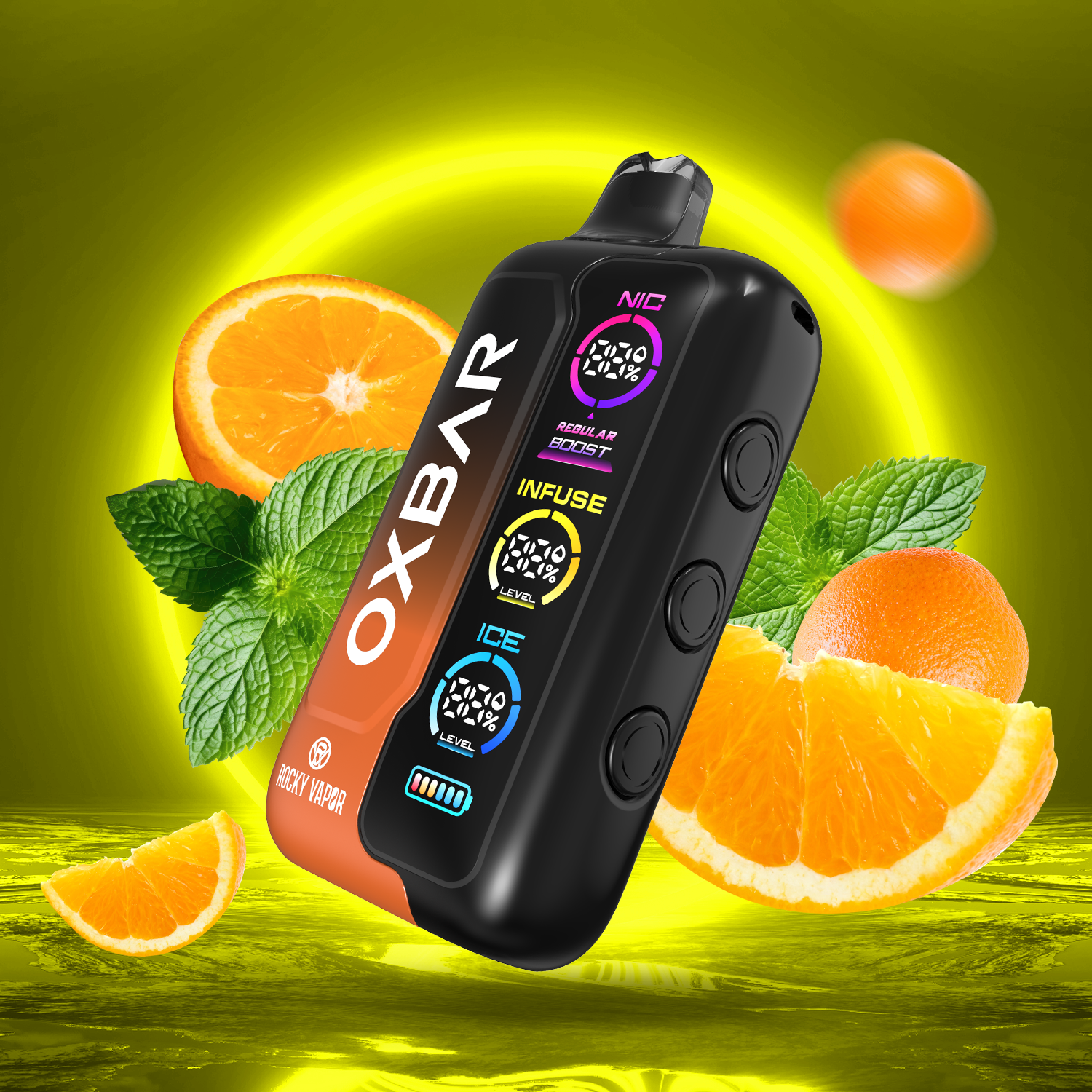 OXBAR Tri Fusion 45K Disposable Vape - Orange Ice