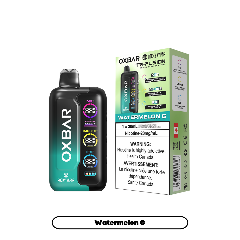 OXBAR Tri Fusion 45K Disposable Vape Watermelon G
