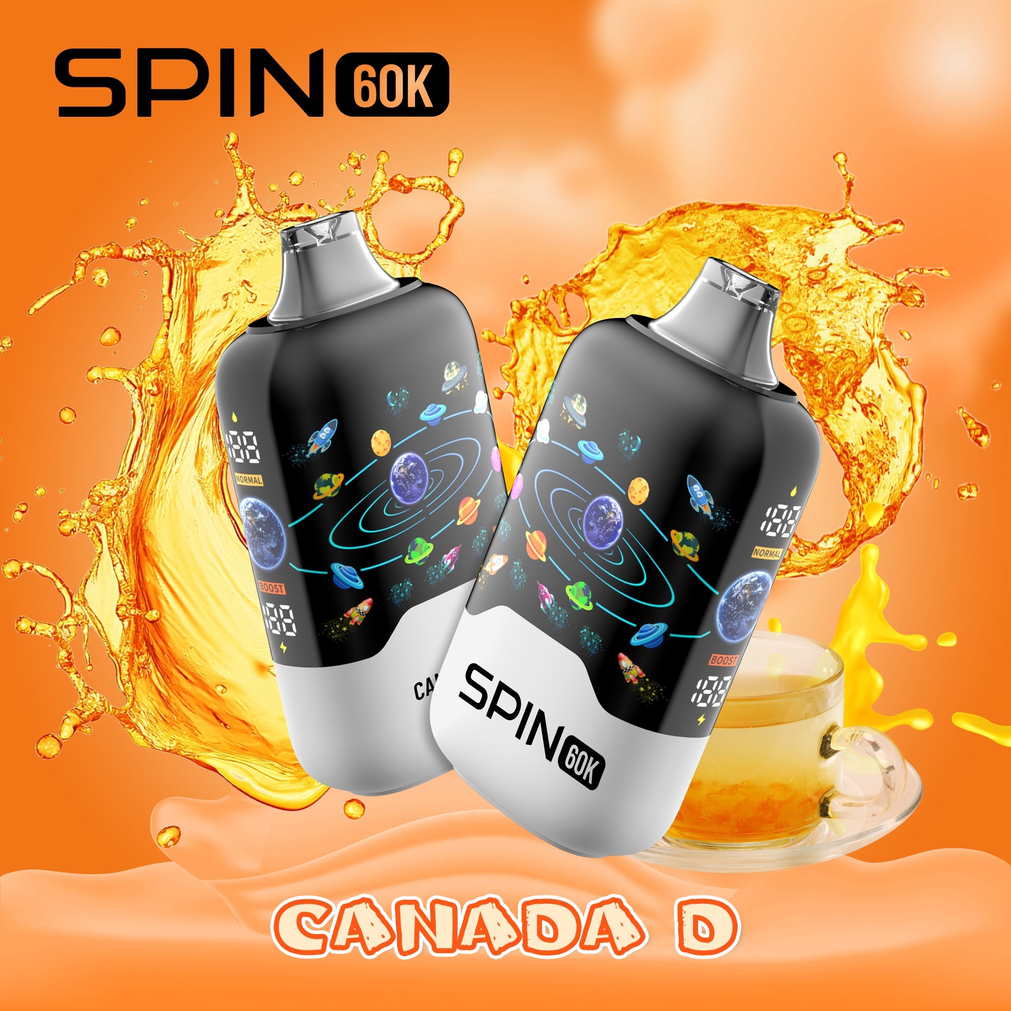 Spin 60K (60000) Disposable Vape Canada D