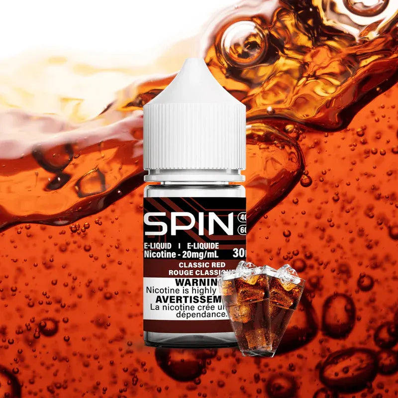 Spin Refresh E-Liquid Classic Red