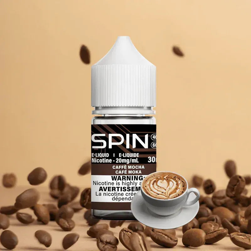 Spin Refresh E-Liquid Coffee Mocha